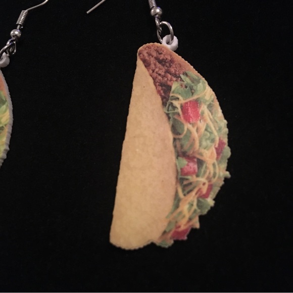 Fun Taco Fashion Earrings - Picture 4 of 7